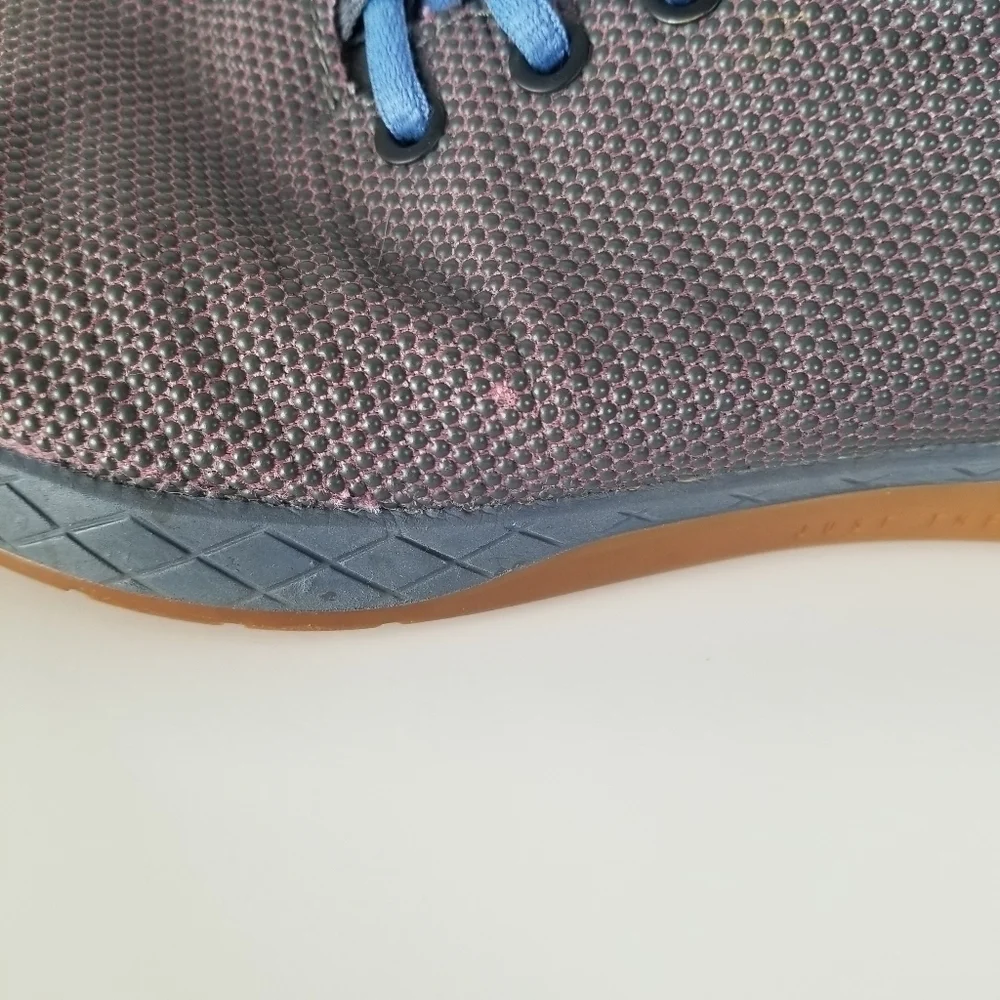 NoBull Navy Gum Outwork Training Shoes Men's 9.5 Women's 11 Athletic Active